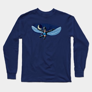 Betty Beetle Flying Long Sleeve T-Shirt